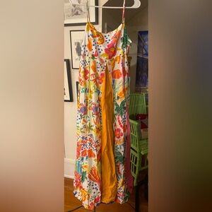 FARM RIO Colorful Printed Maxi Dress